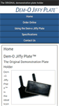Mobile Screenshot of demojiffyplate.com